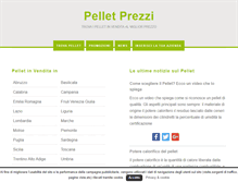 Tablet Screenshot of pelletprezzi.com